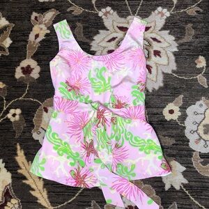 Lilly Pulitzer Cedar Tank Madly Glamorous Size 6